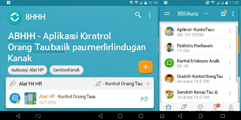 Tampilan antarmuka pengguna 8HHH yang sederhana dan mudah dipahami.