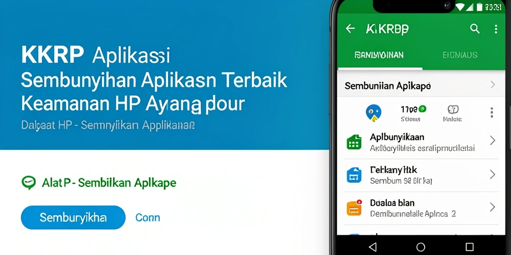 Tampilan antarmuka KKRP yang sederhana dan mudah digunakan.