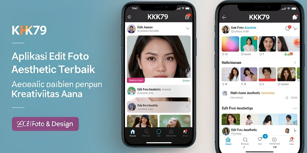 Antarmuka intuitif KPK79 untuk Edit Foto Aesthetic yang menawan.