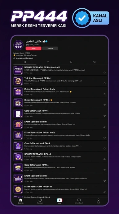 Kanal Resmi pp444 untuk Pengguna Android Indonesia